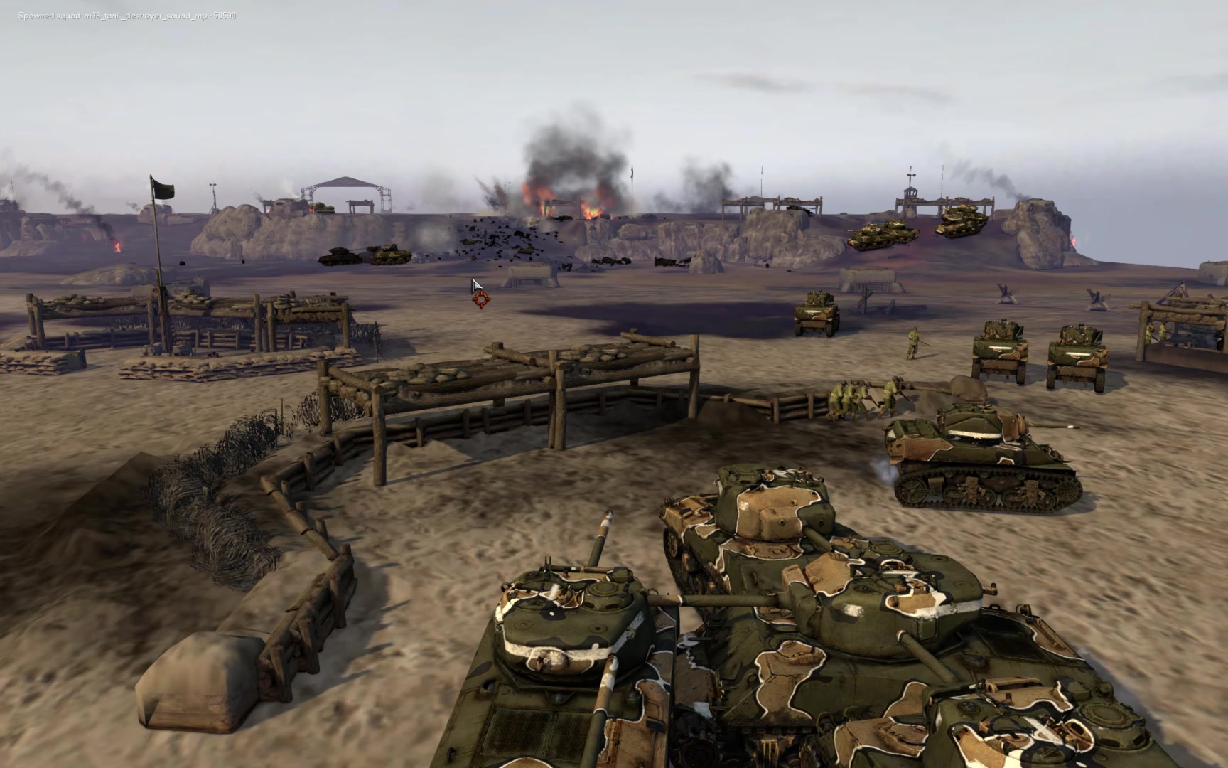 d-day 4几百重炮 坦克大决战 几百辆装甲 激战 英雄连2.