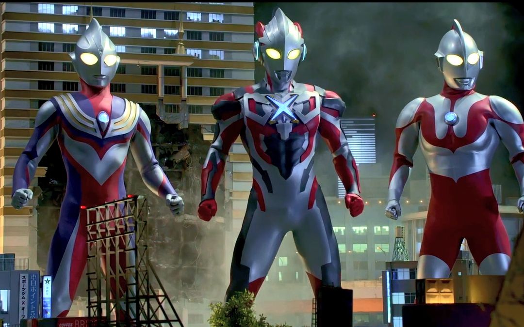 【60帧/hdr/1080p】新生代最强剧场版! 迪迦 初代 艾克斯三代共战