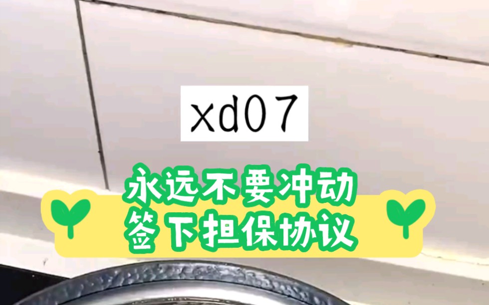 永远不要冲动签下担保协议哔哩哔哩bilibili