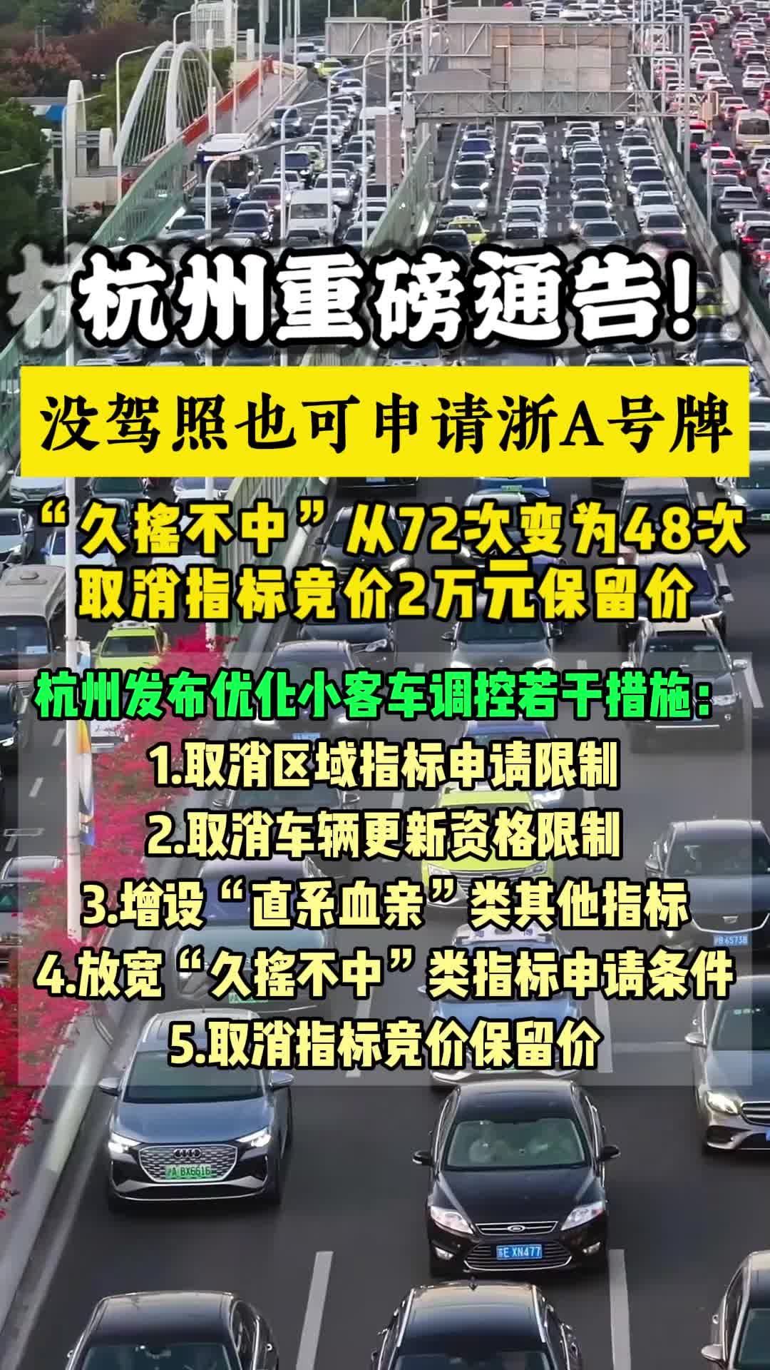 杭州优化小客车调控措施,上海会跟进吗?哔哩哔哩bilibili