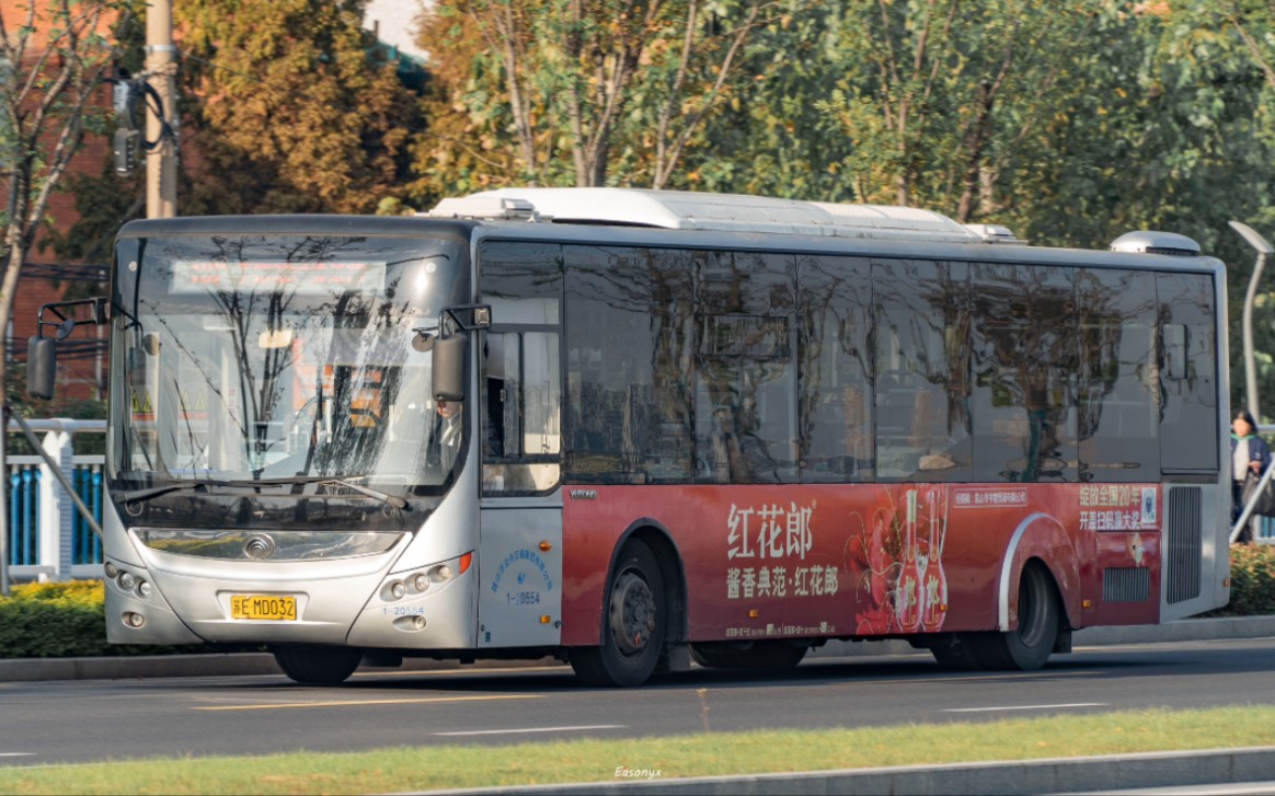 【昆山公交】推背感极强,动力十分充沛的美丽大柴油 宇通zk6125hg1