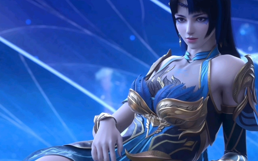 国漫女神!人型的九幽雀喜欢吗?