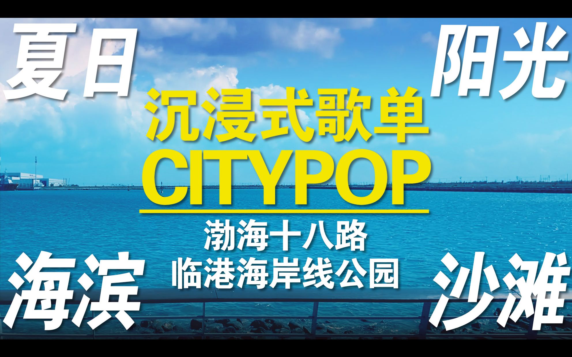 [图]夏日海滨公路CITYPOP|宝藏歌单推荐官