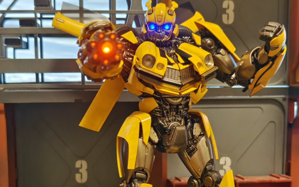 threezero dlx变七《超能勇士崛起》大黄蜂入坑把玩指南