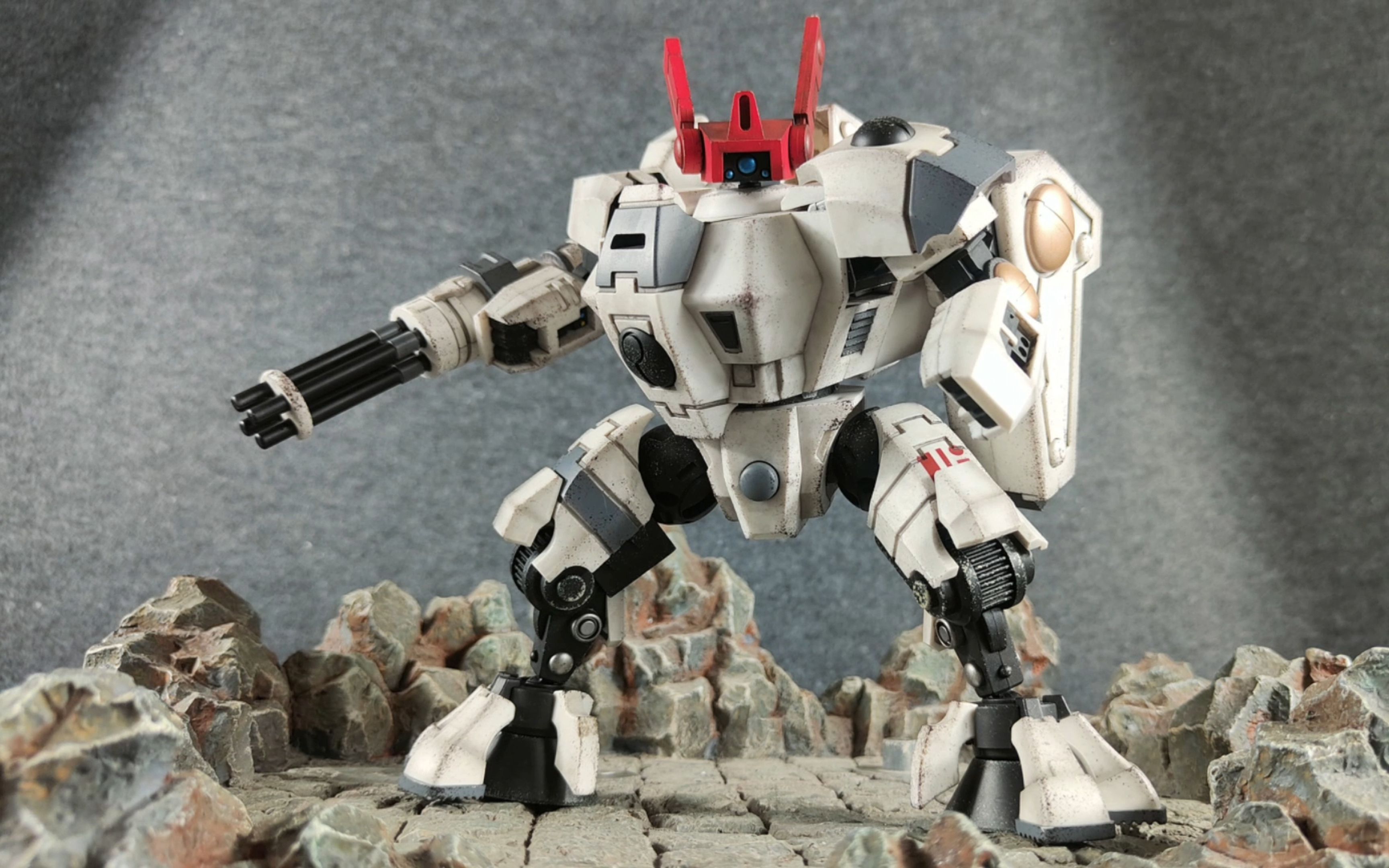 joytoy 暗源 战锤40k 1/18 钛帝国 xv8 危机战斗服