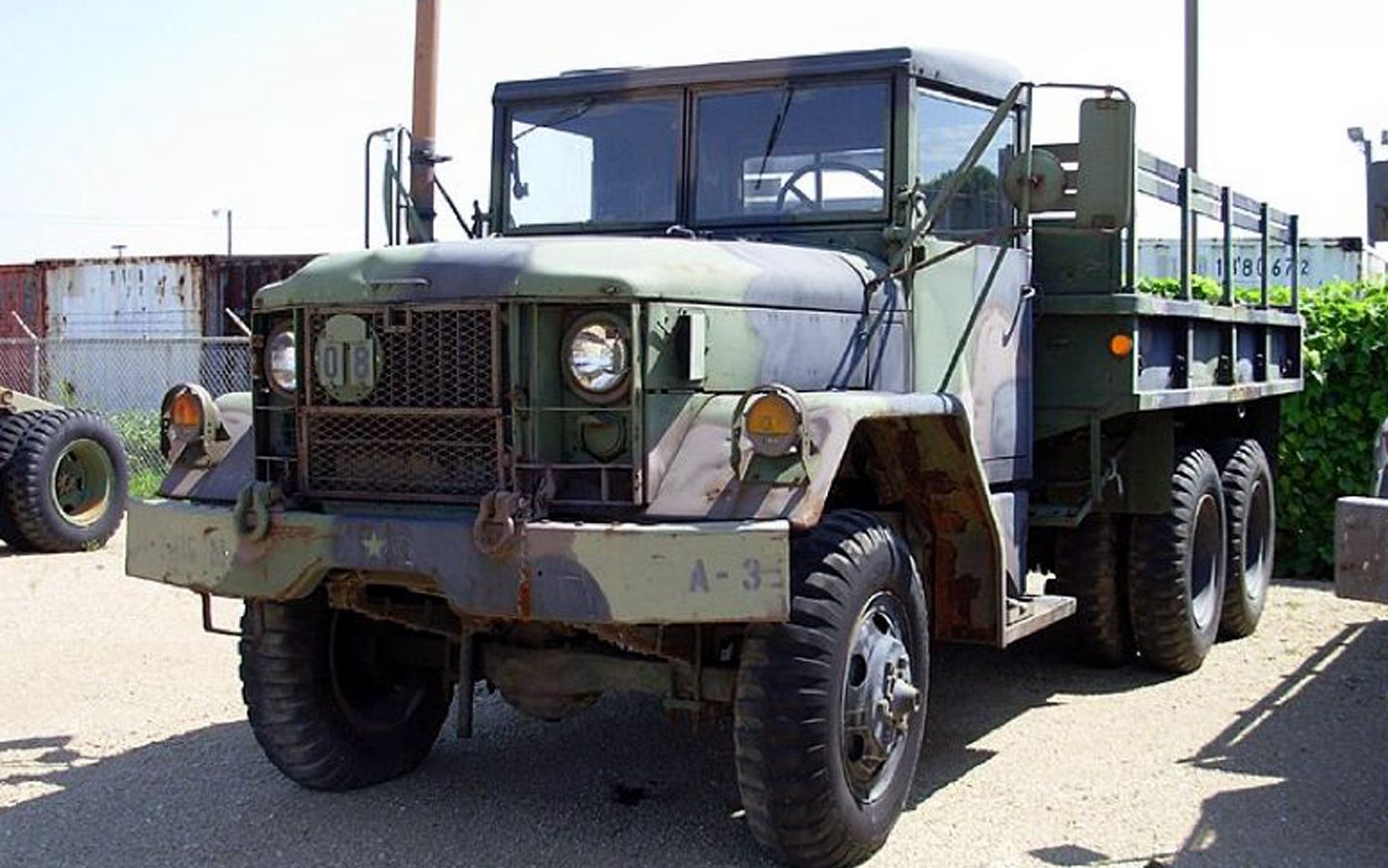 m35a2卡车纸模型制作1