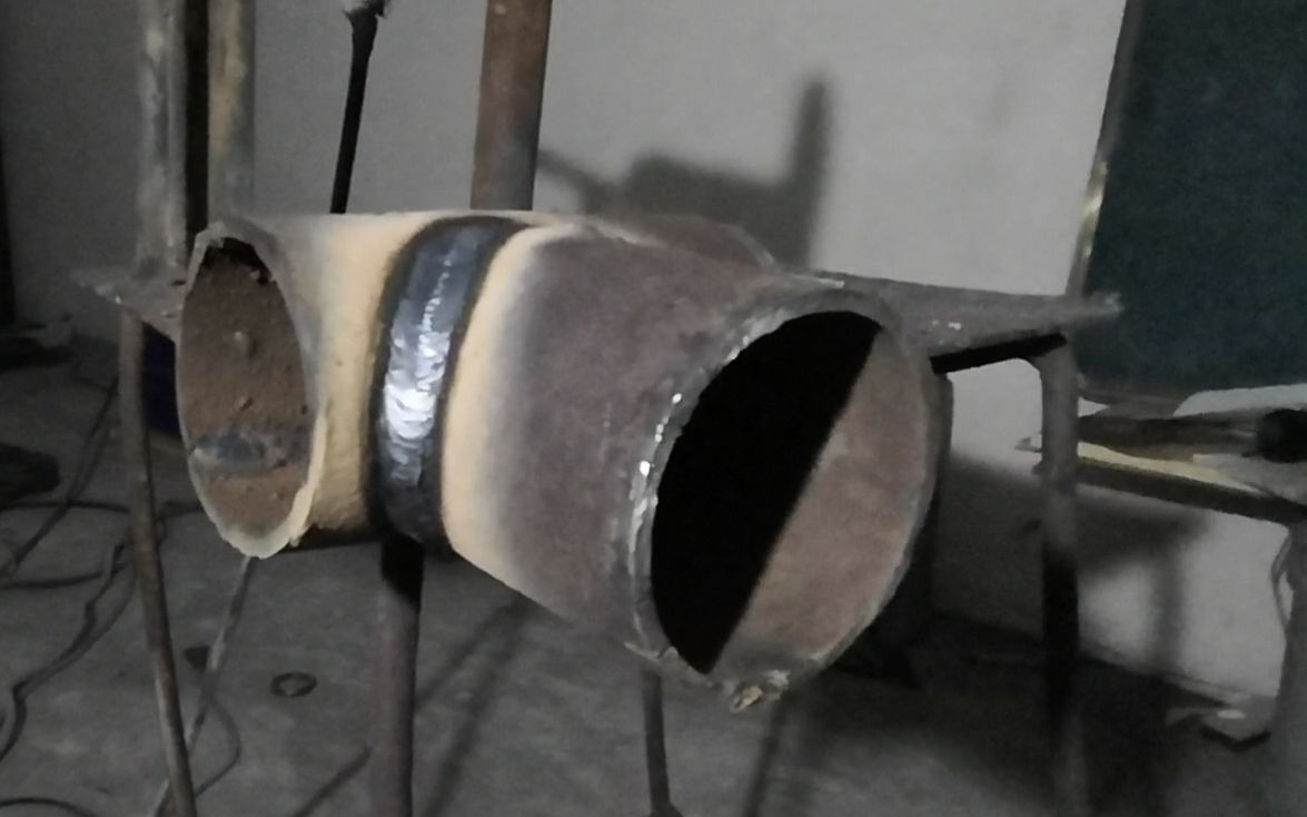 管道马蹄口焊接一次成型方法很简单一学就会