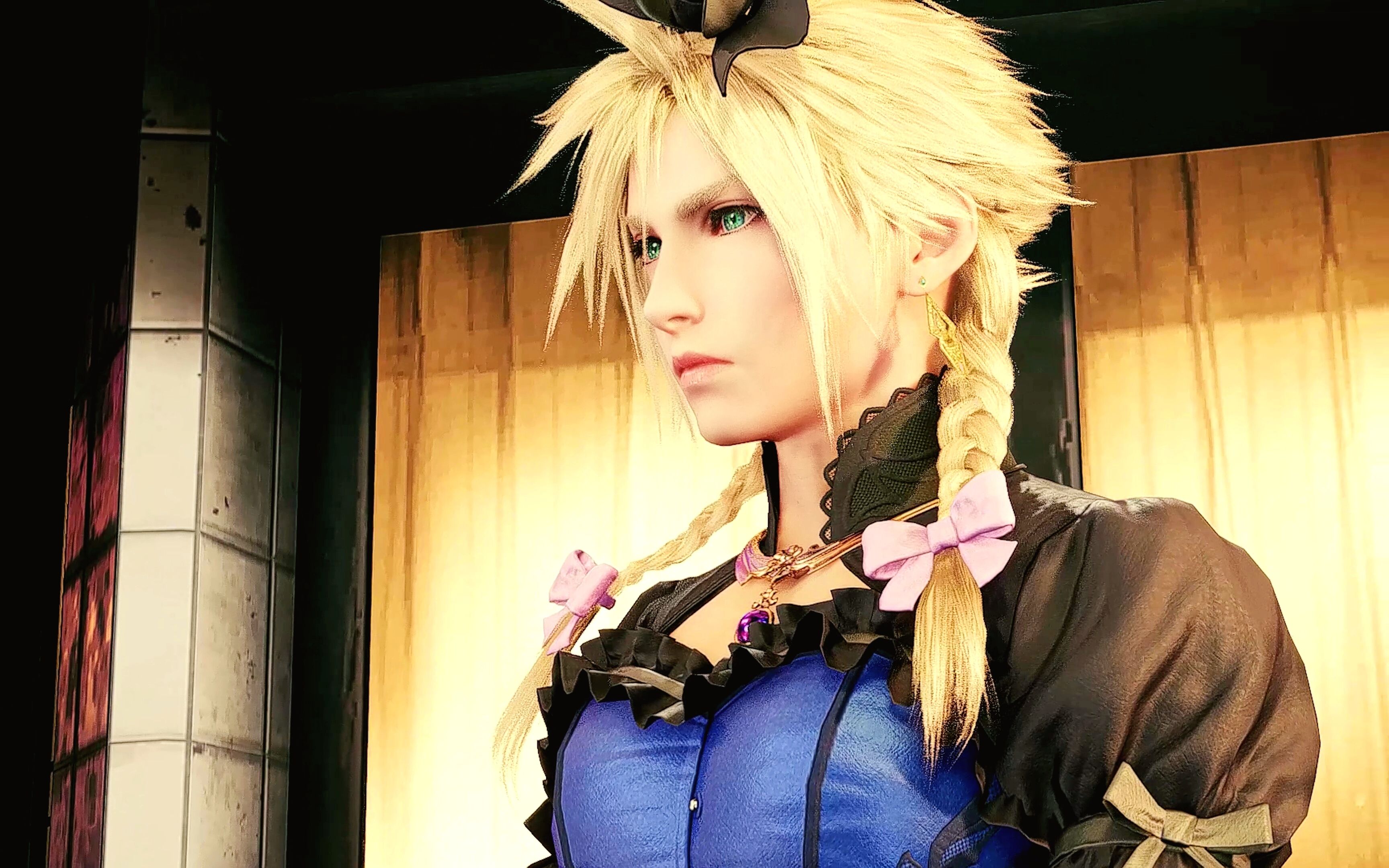 【ff7re】克劳德初次女装满脸羞涩,爱丽丝强行搭讪盛赞云片