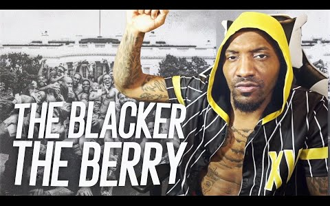 [图]【种族被压迫者的独白/反应中字】喷气哥听喇嘛的The Blacker The Berry