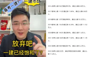 Download Video: 24年还考一建？放弃吧，市场已经饱和！一建值得备考嘛？