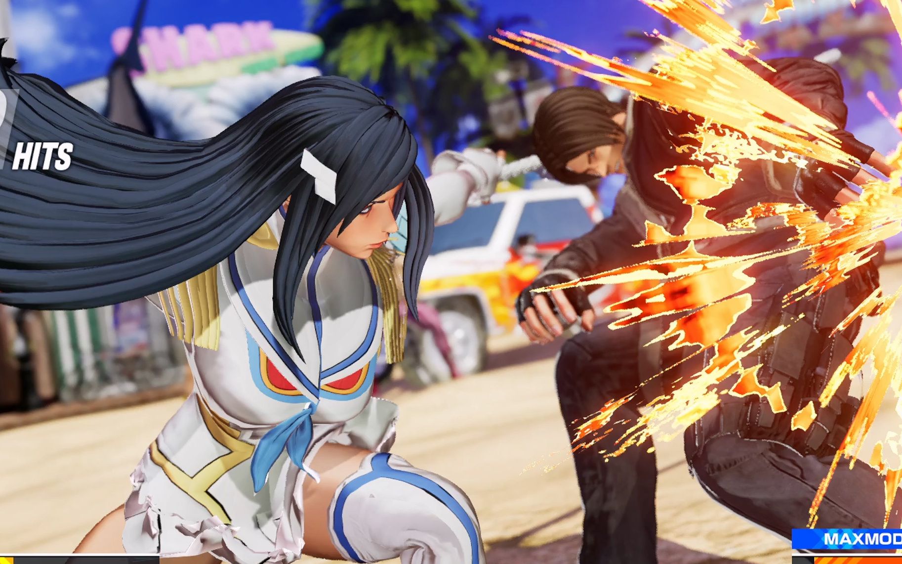 鬼龙院皐月·珍妮特vs生化危机里昂·草薙京~拳皇15·mod