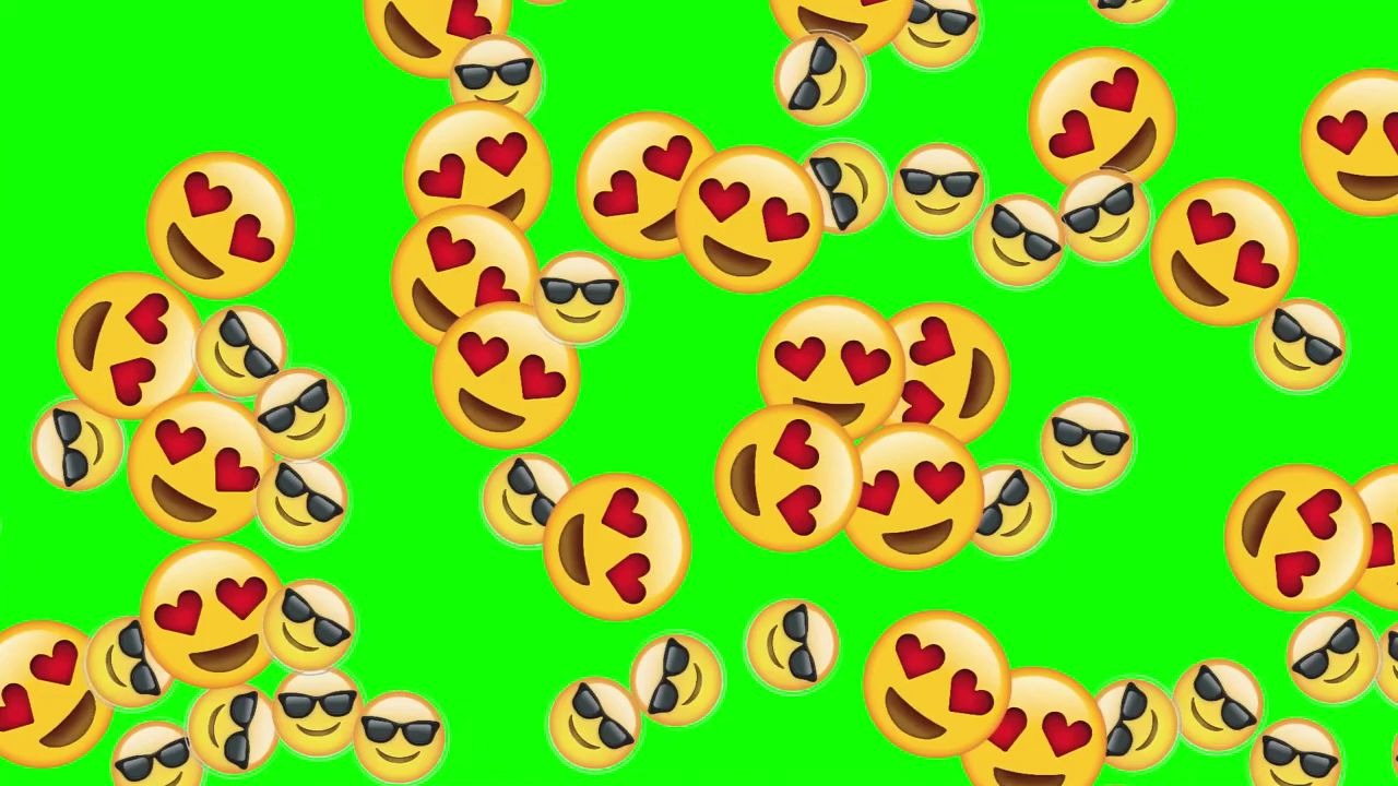 笑脸特效绿幕素材分享