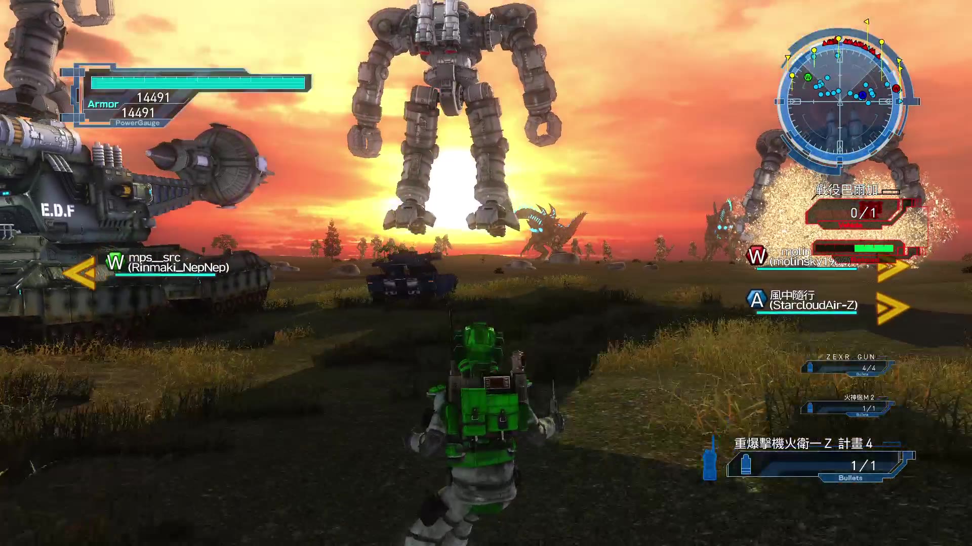 地球防卫军5 联机m99 inf空袭兵攻略