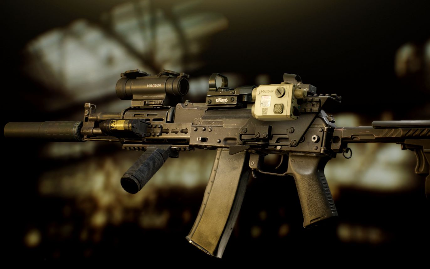 逃离塔科夫ak102上装三个低倍瞄准镜我到底该看哪个准心