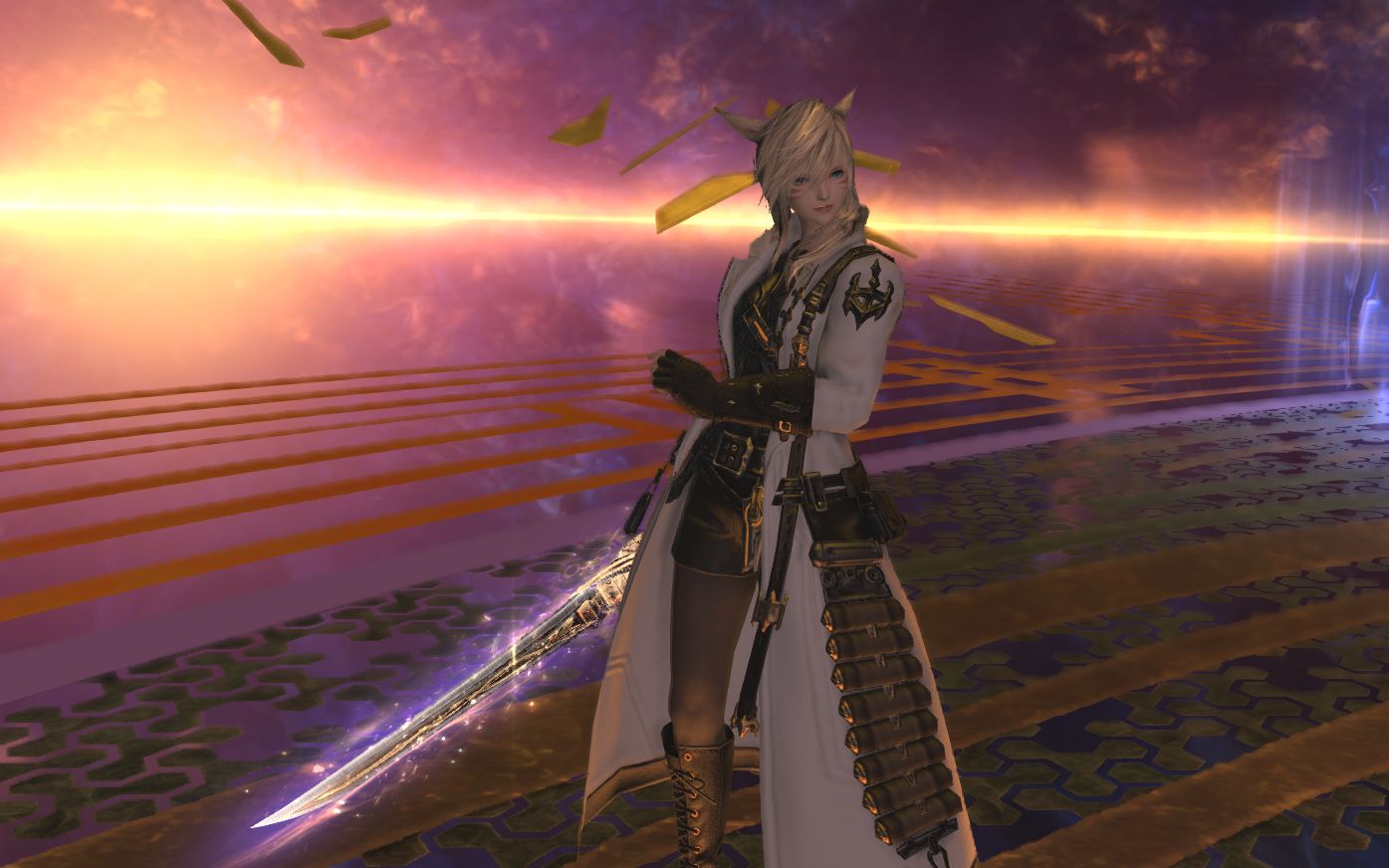 【ff14】6.25 枪刃 绝巴哈初见过本留念