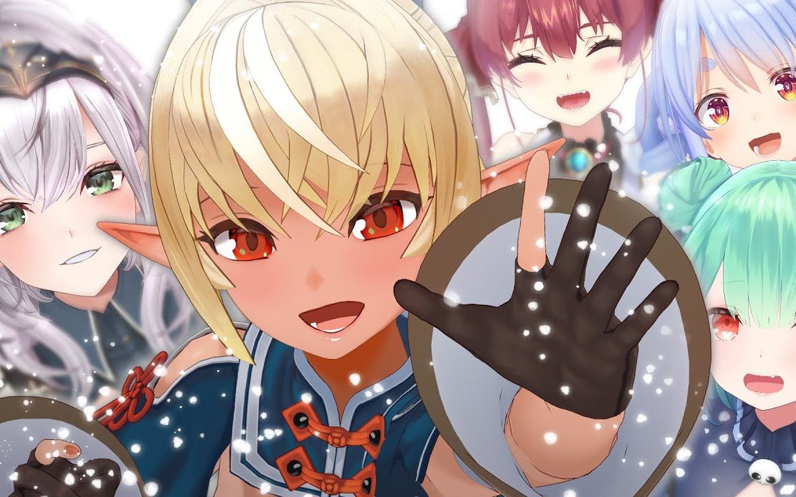 hololive小剧场动画尝了尝臭鱼干臭死了