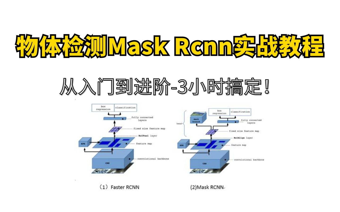 这绝对是我看过最好的MaskRcnn实战教程了!从入门到进阶3小时学会,赶紧收藏!哔哩哔哩bilibili