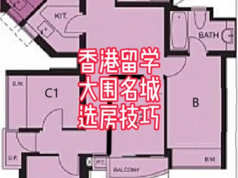 香港留学大围名城选房技巧