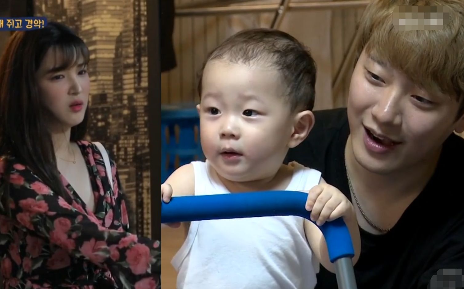 [做家务的男人0605] 赞儿cut 崔珉焕一家三口就是三个孩子 玩水把家里