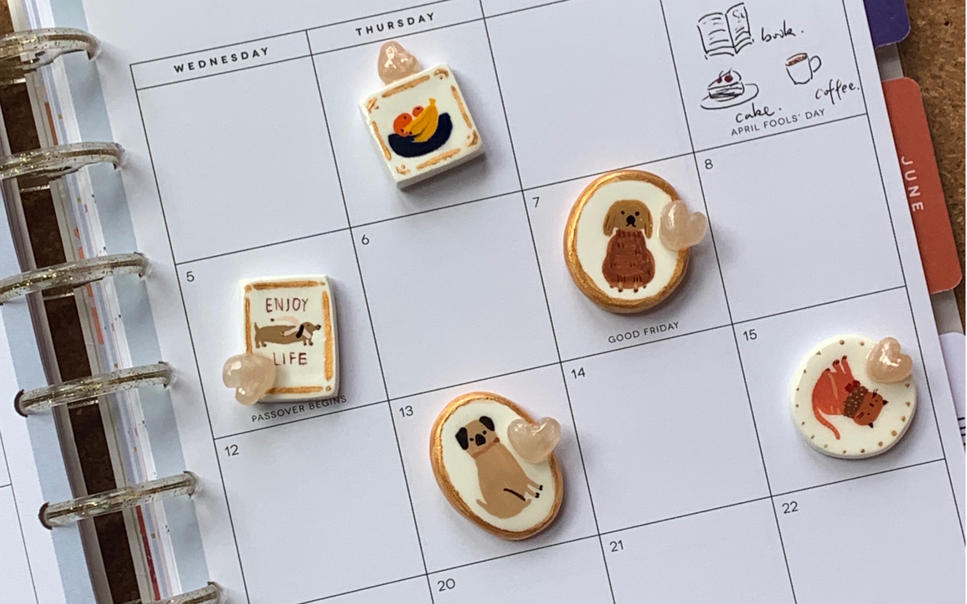 石塑粘土|冰箱贴(萌宠版)