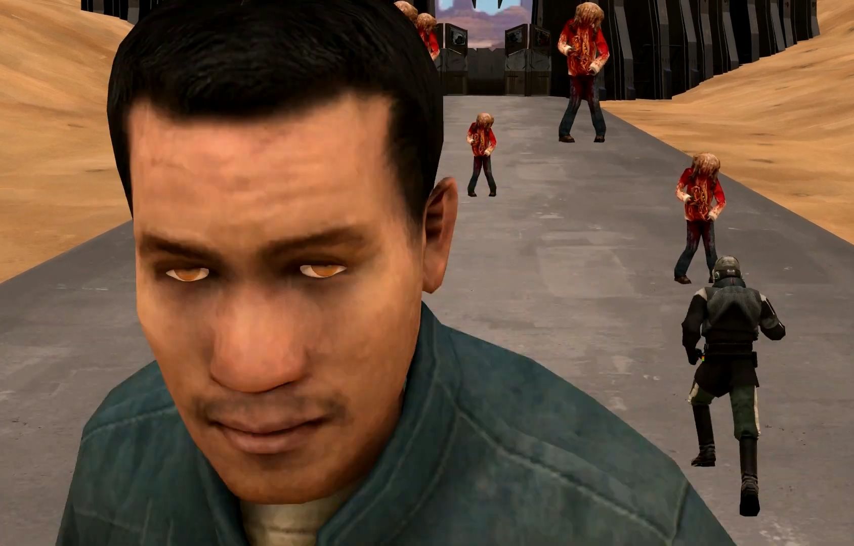 【搬运】半条命答辩广告