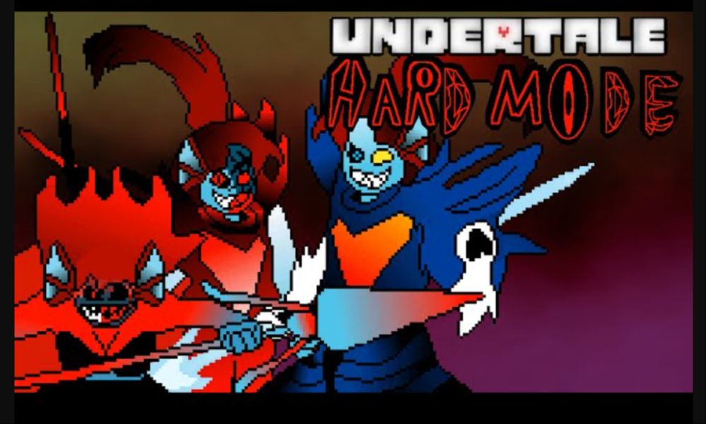 [undertale/deltarune : hard mode] undyne the