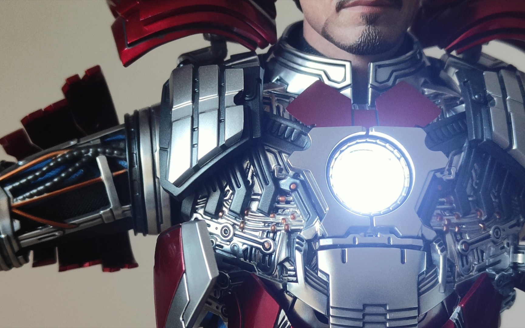 hottoys 钢铁侠mk5 爆甲版 把玩分享