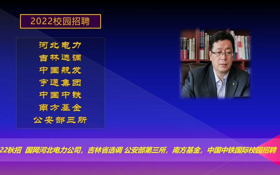 【应届生秋招】2022秋招:国家电网河北省电力,吉林省选调,公安部第三研究所哔哩哔哩bilibili