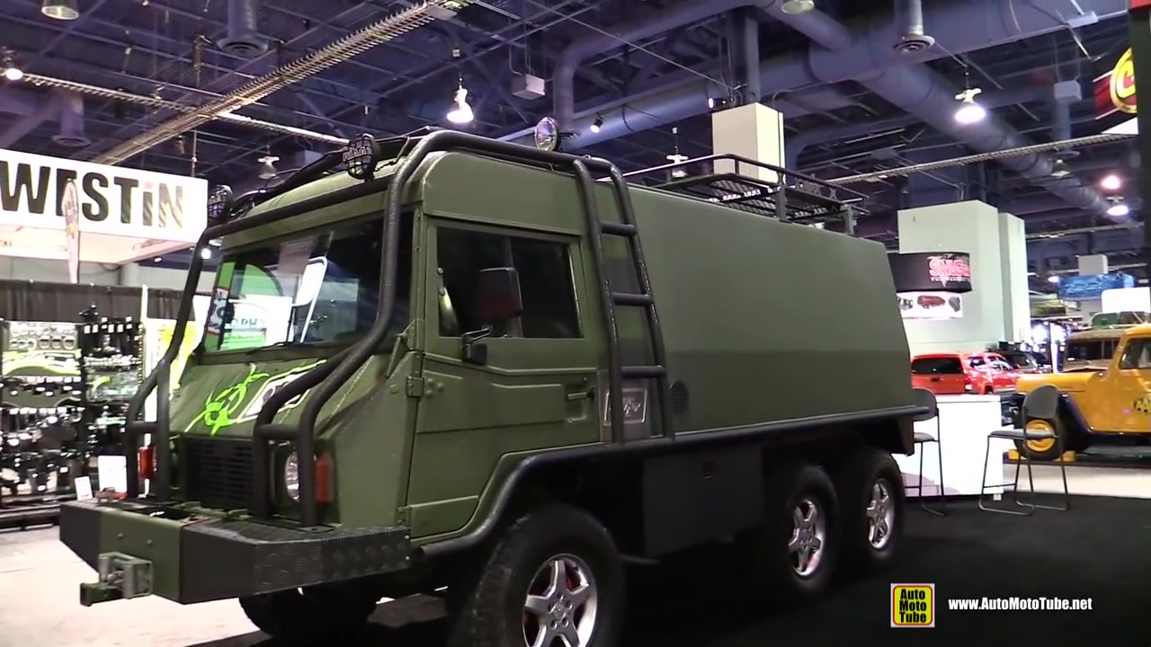 [图]好可爱的越野车 --Pinzgauer 712 Bug Out Military Vehicle （平茨高尔）