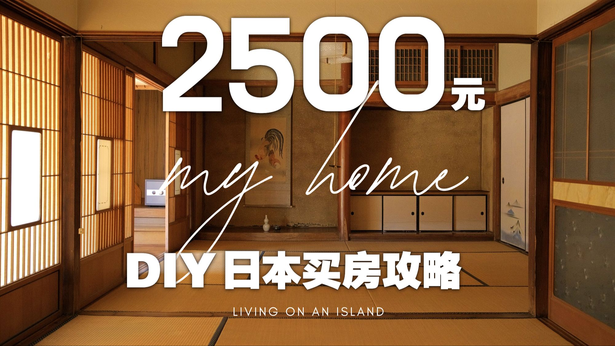 2500元日本濑户内海小岛买房DIY攻略｜税费及持有成本｜购买渠道分享｜1万粉丝Q&A