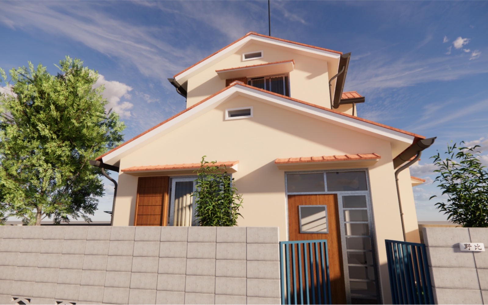 大雄的家 sketchup练习