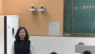 三下：《小真的长头发》（含课件教案） 名师优质公开课 教学实录 小学语文 部编版 人教版语文 三年级下册 3年级下册（执教：邢军）