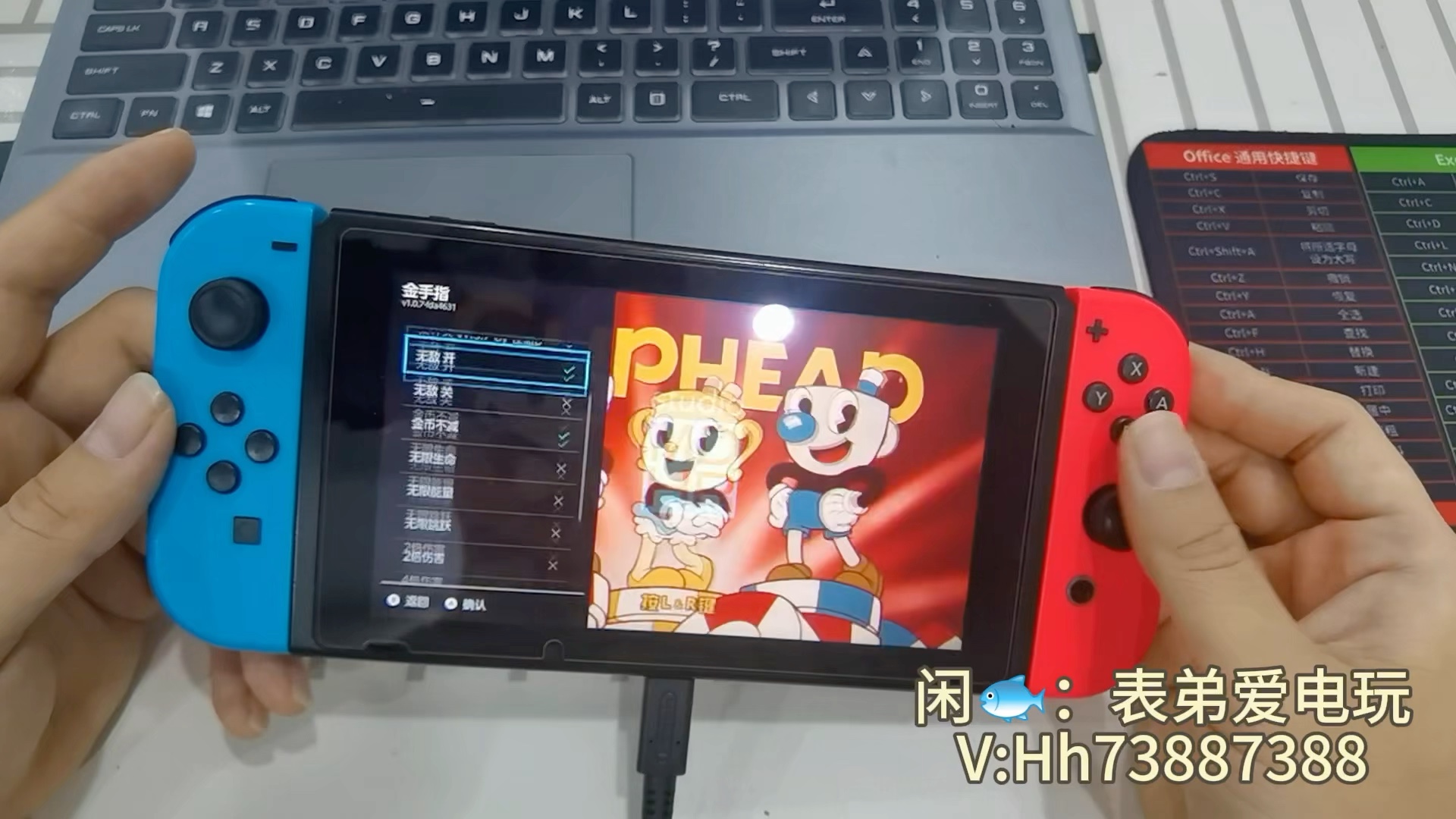 [图]Switch 金手指的安装详细教程，以及特斯拉的呼出方式的查询与更改！