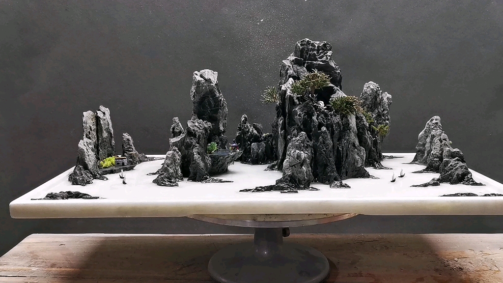 60厘米英石山水盆景《桂林山水》