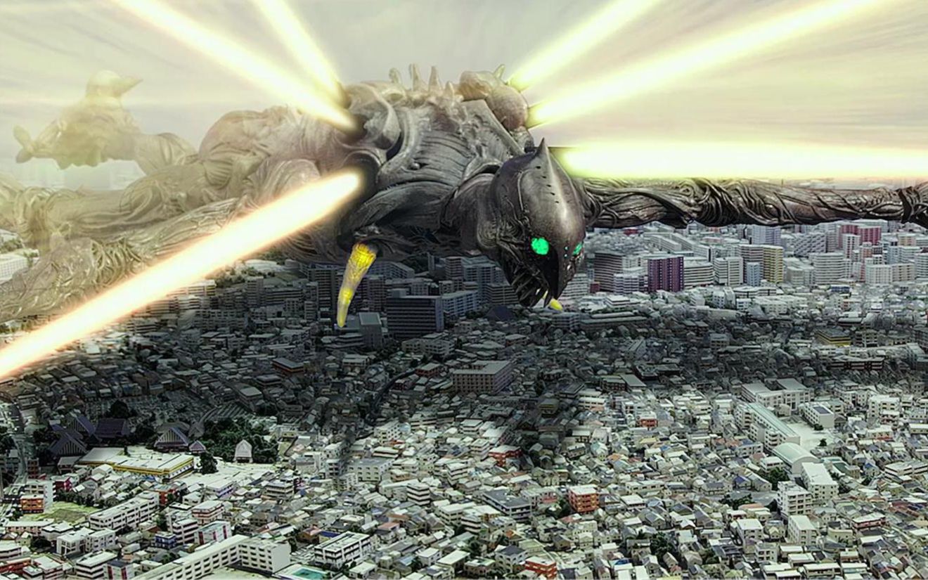 巨神兵降临东京,毁灭寄生在地球的人类