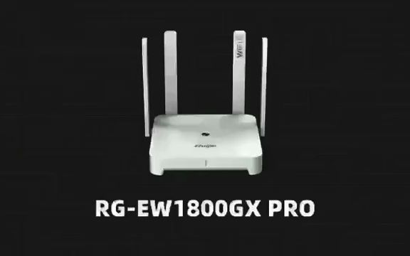 锐捷睿易WIFI6路由器,RGEW1800GX PRO 千兆双频 1800M!哔哩哔哩bilibili