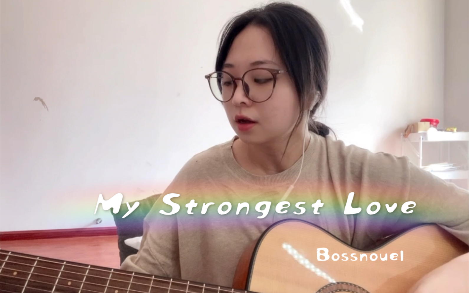 [图]Bossneoul爱在空气中主题曲My Strongest Love吉他cover