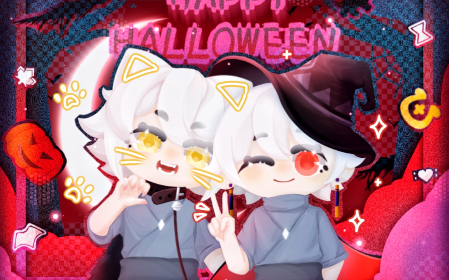 【光遇‖猫猫*巫师】HAPPY HALLOWEEN哔哩哔哩bilibili