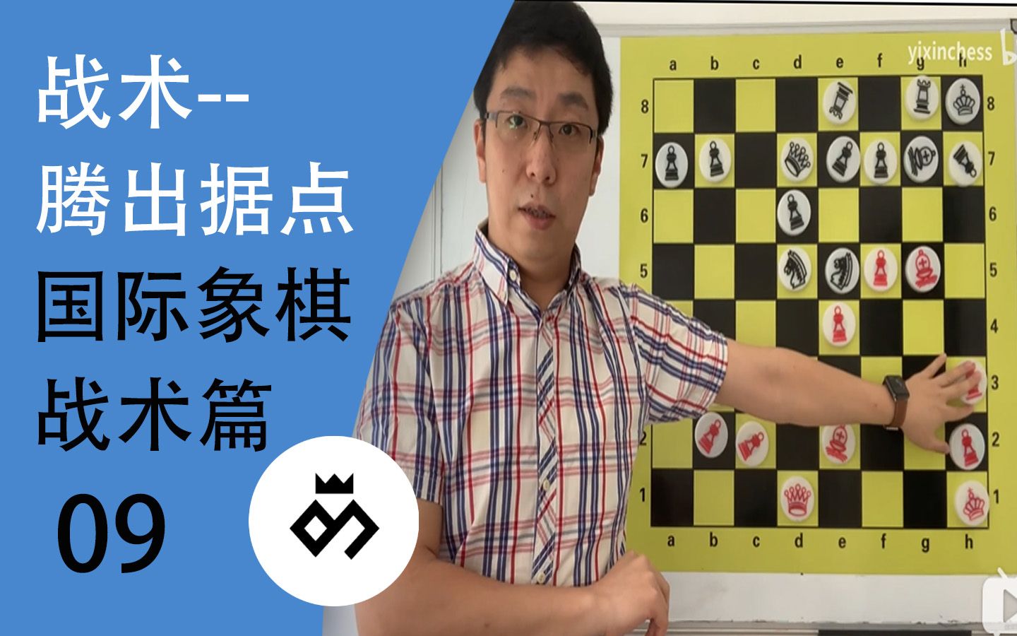 [图]国际象棋中局战术篇（九）腾出据点