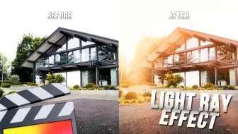 FCPX插件：全新电影级光线照射视觉效果插件 Ryan Nangle Light Ray Effect（12071）