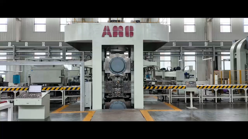 西安艾蒙希科技1150mm四辊钽铌热轧机组正式投产