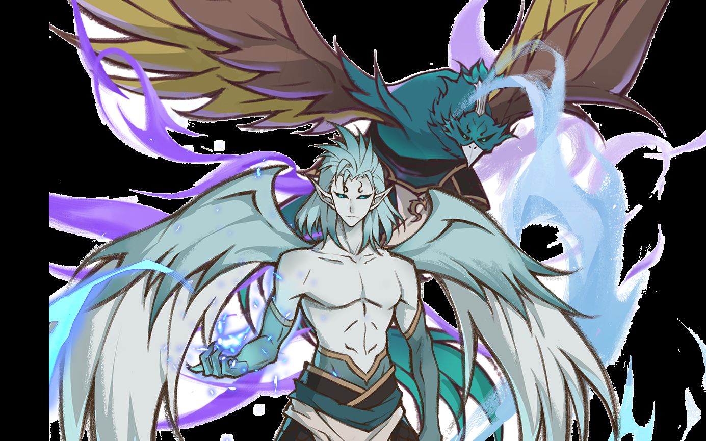 【奥拉星】嗔兽孔雀过王牌战队(手动狗头)