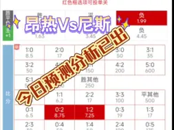 Download Video: 9.1日足球⚽预测分析已出！昂热Vs尼斯！早场济洲联Vs金泉尚武！