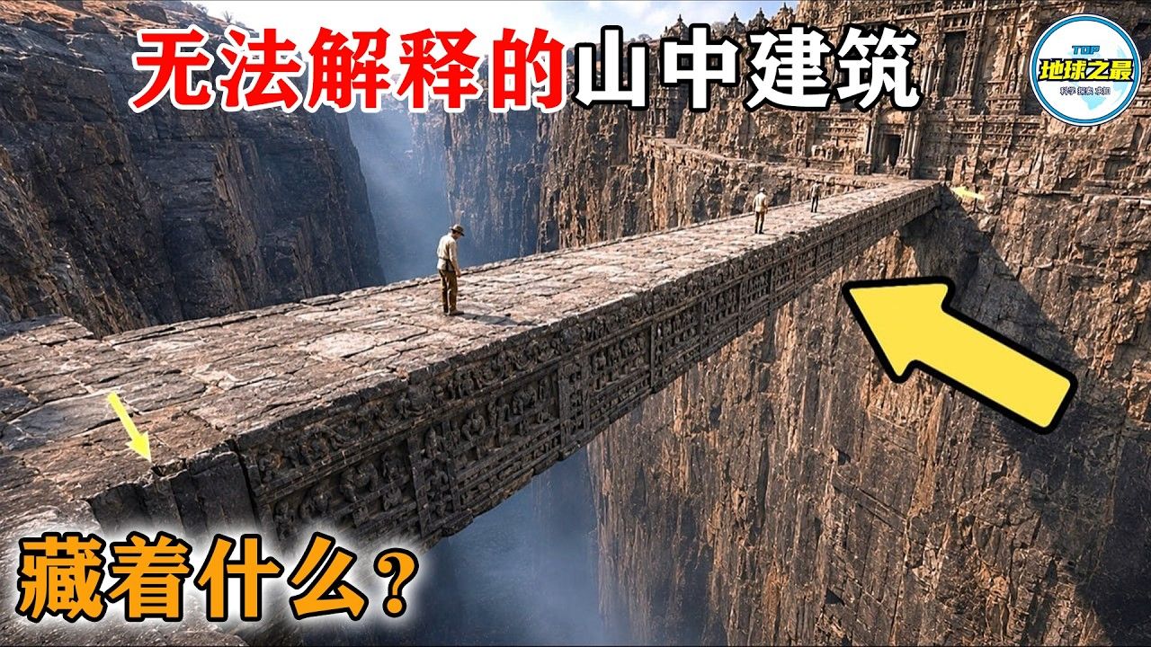 为什么人类最不可思议的建筑，总喜欢藏在深山里？从悬崖到山体内部，10座至今没人敢完全解释的神秘建筑