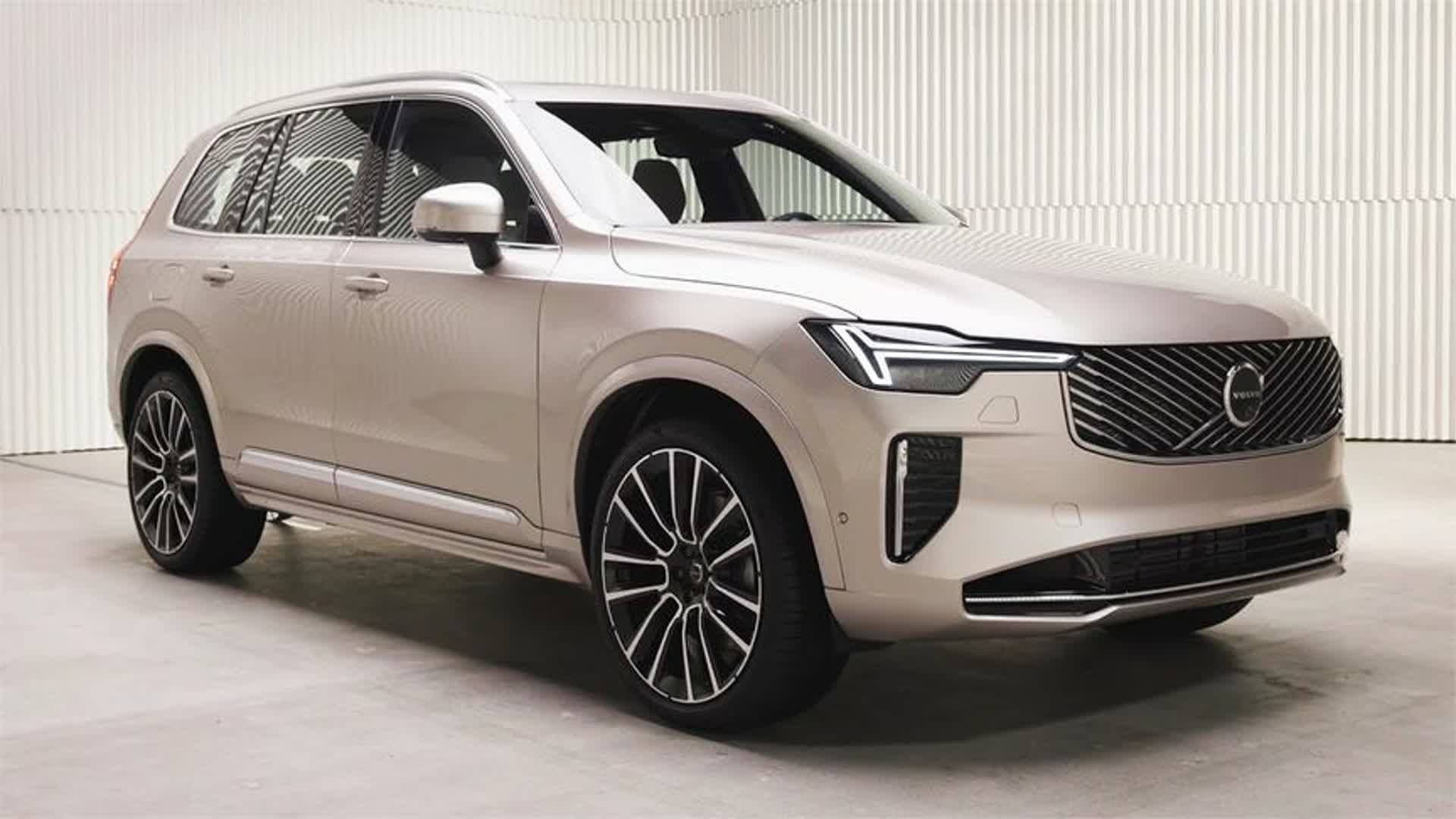 沃尔沃xc90新能源外观图片