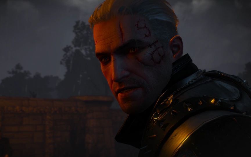 巫师3 猫熊狼派最高难度石之心欧吉尔德boss战 畅快淋漓又不失华丽