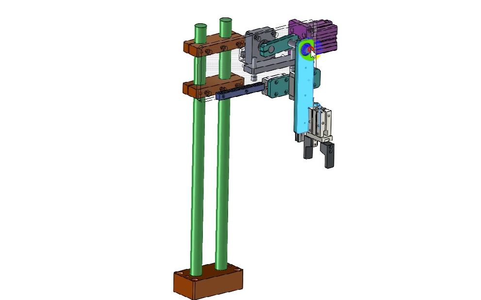 高速齿轮齿条下料机构手价值百万的设计思路