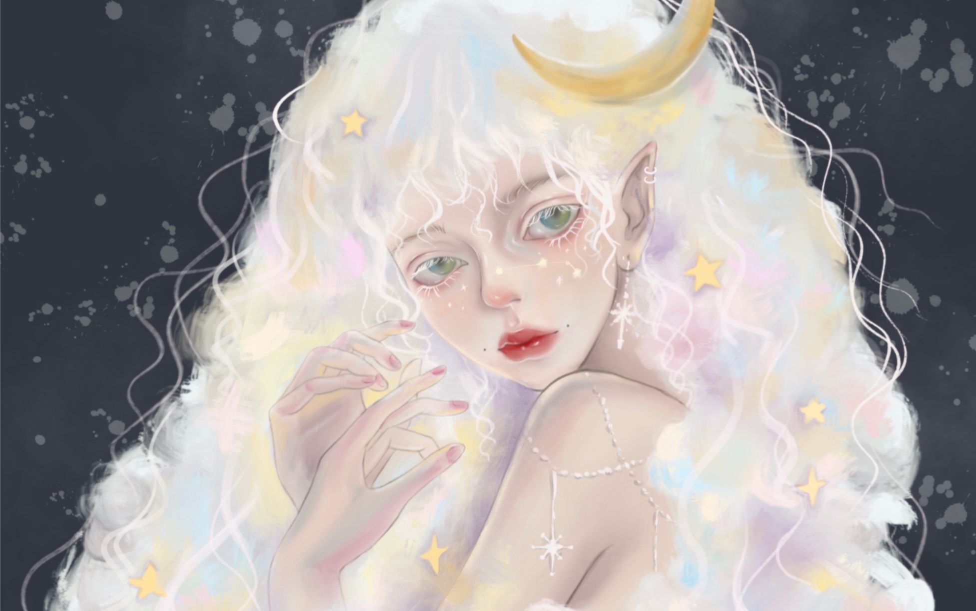 【procreate】梦幻白羊座女孩