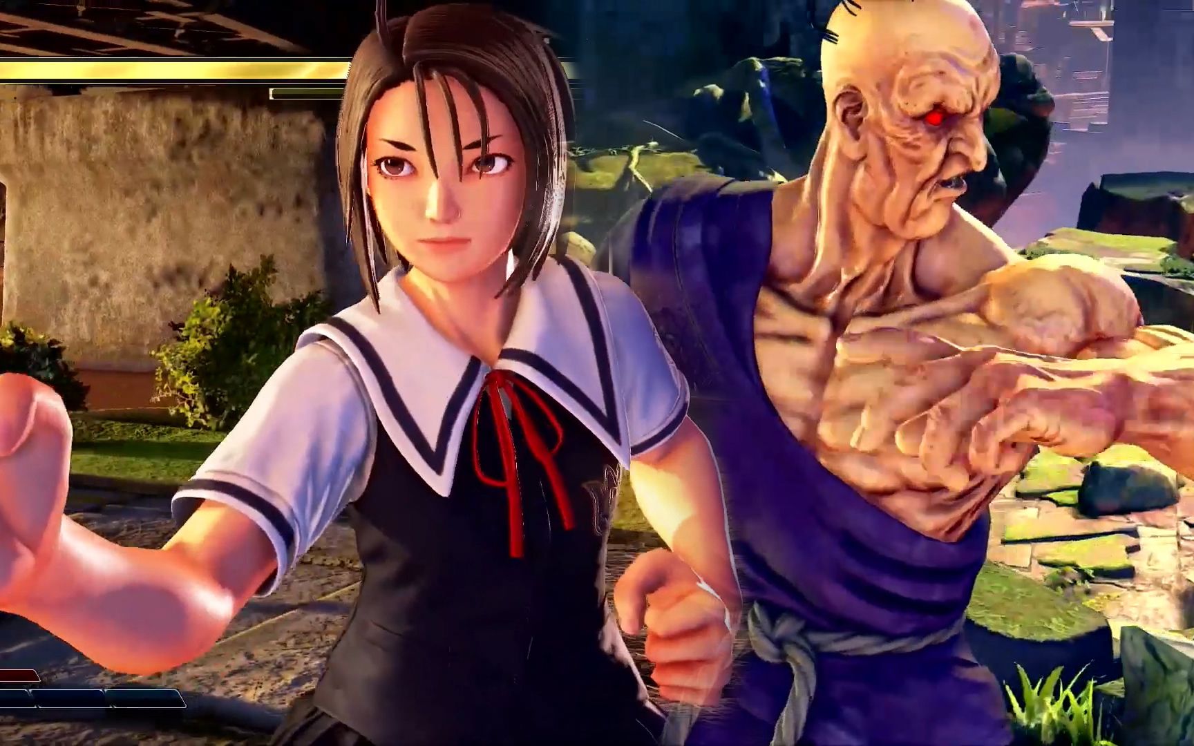 活动  《街霸5》欧罗,风间晶官方对战演示