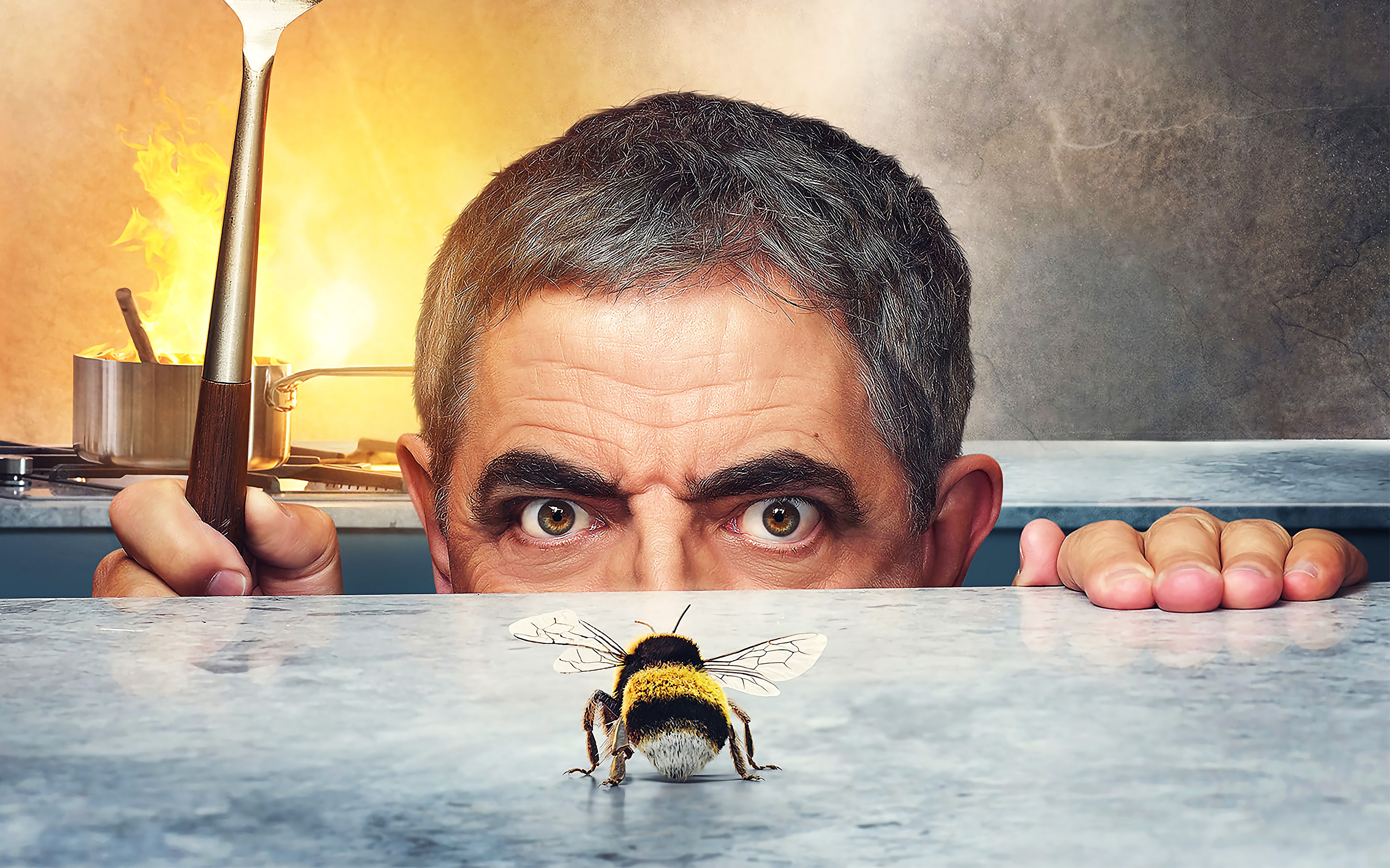 憨豆打蜜蜂🐝被告上法庭?netflix爆笑喜剧《人来蜂》正式预告